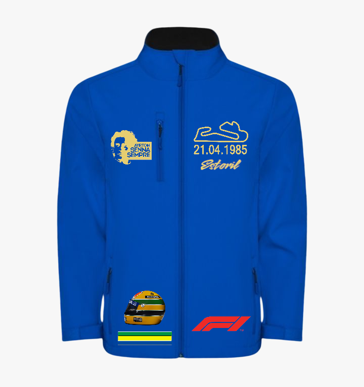 Ayrton Senna - Soft Shell de duas camadas - Ref 6436