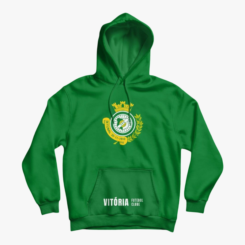 Vitória - Sweat-shirt com capuz - Verde