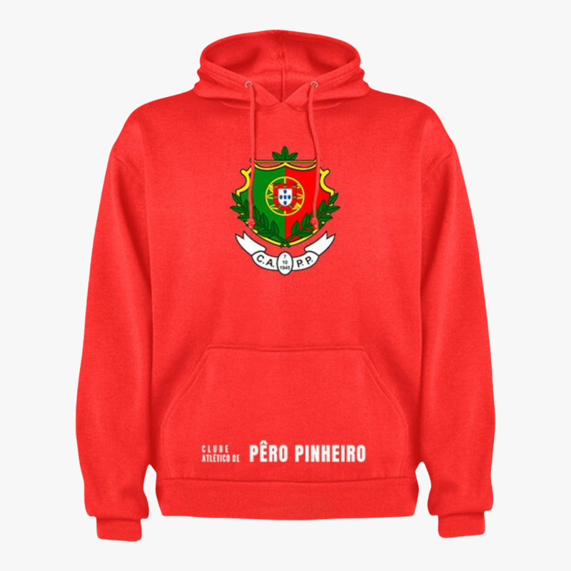 Pêro Pinheiro - Sweat-shirt com capuz - Vermelha