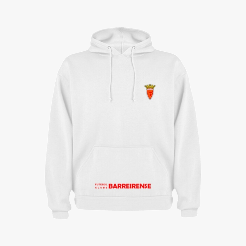 Barreirense - Sweat-shirt com capuz - Branca