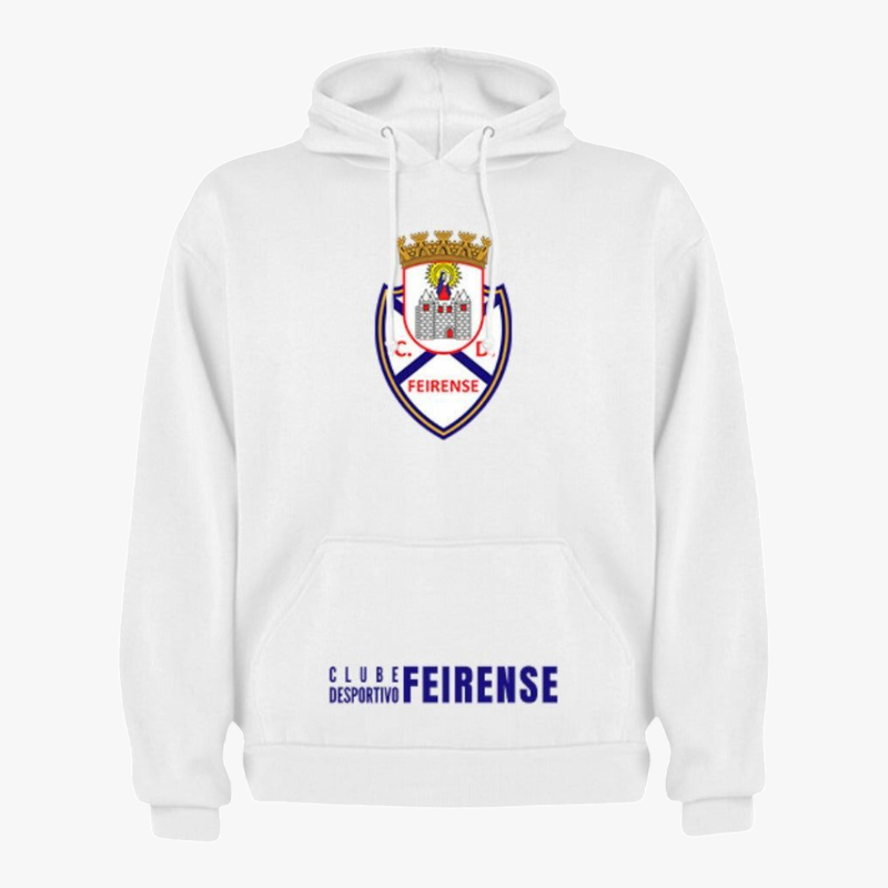 Feirense - Sweat-shirt com capuz - Branca