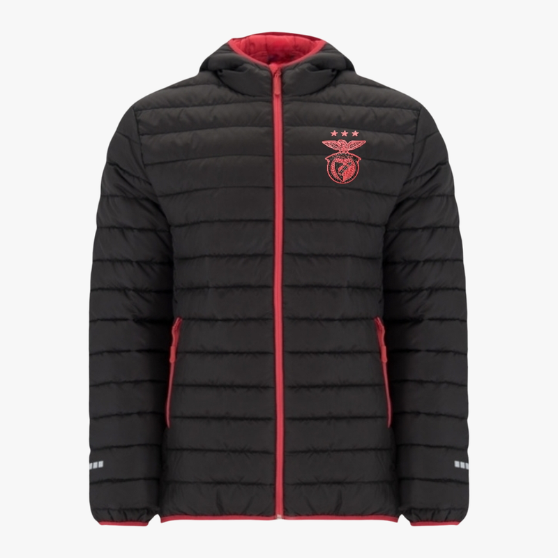 Benfica - Parka acolchoada com capuz e enchimento "tacto de penas" - REF 5097 - 0260
