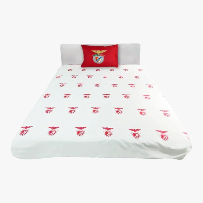 Benfica - Conjunto solteiro lençol 280*180cm + fronha 70*50cm