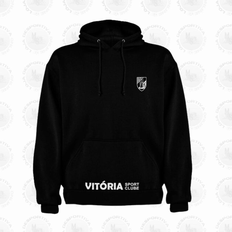 Vitória - Sweat-shirt com capuz - Preta