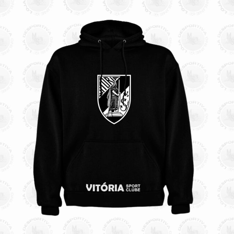 Vitória - Sweat-shirt com capuz - Preta