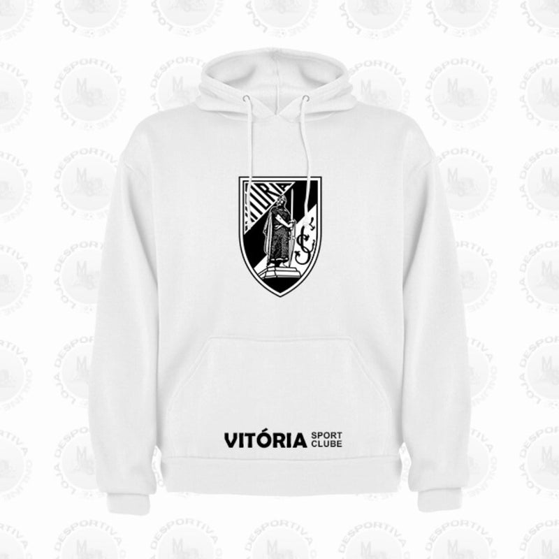 Vitória - Sweat-shirt com capuz - Branca