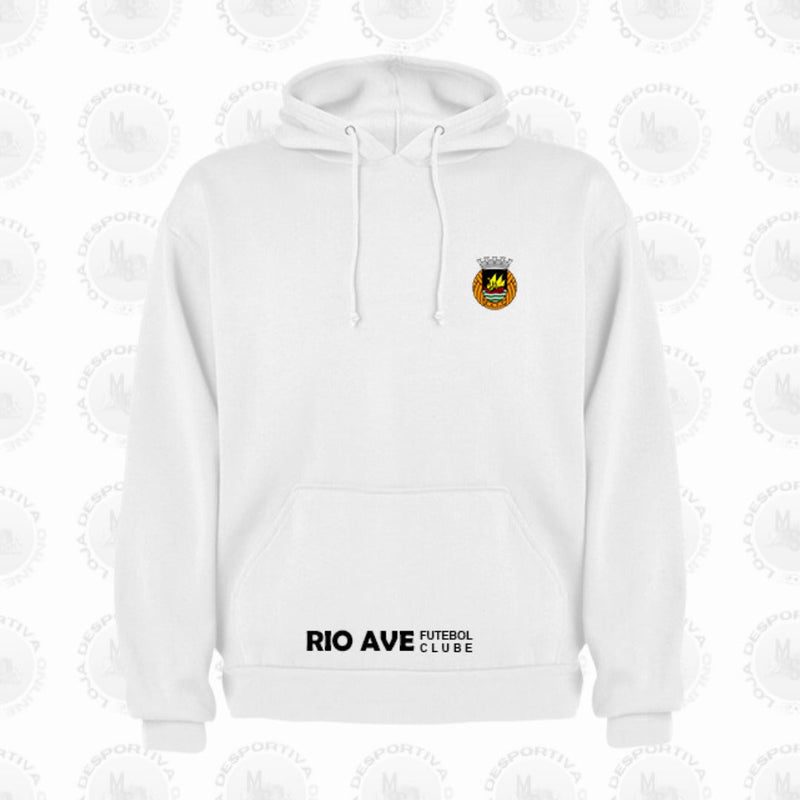 Rio Ave- Sweat-shirt com capuz - Branca