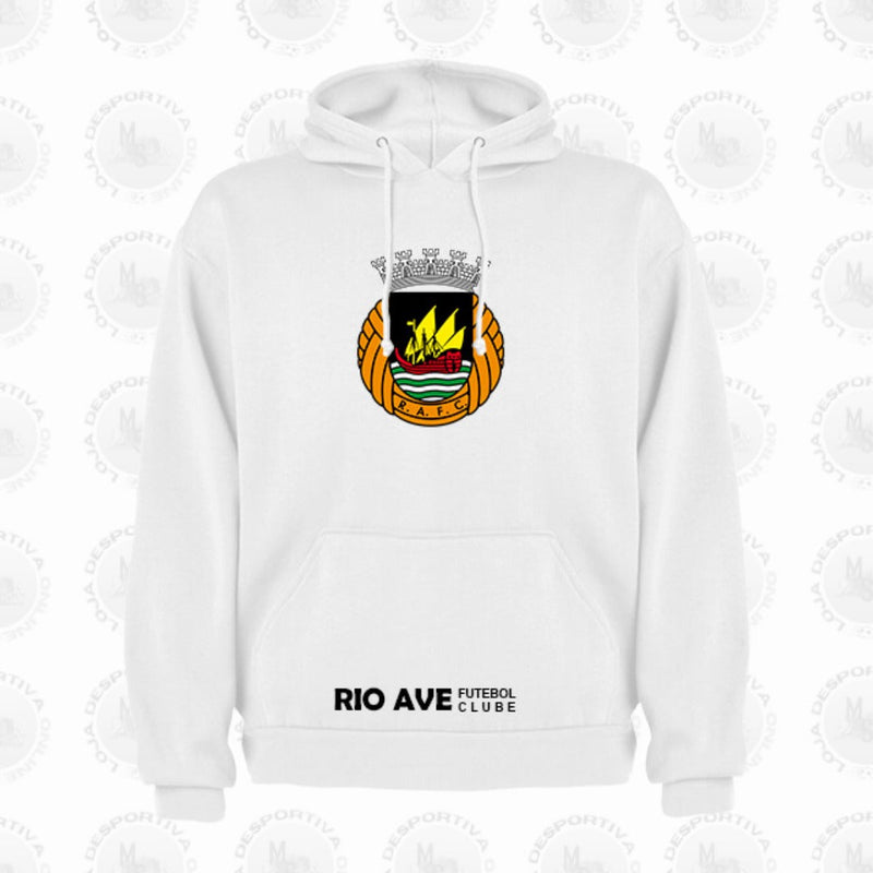 Rio Ave- Sweat-shirt com capuz - Branca