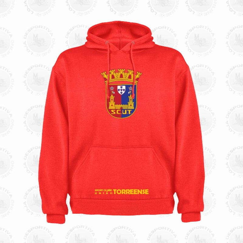 Torreense - Sweat-shirt com capuz - Vermelha