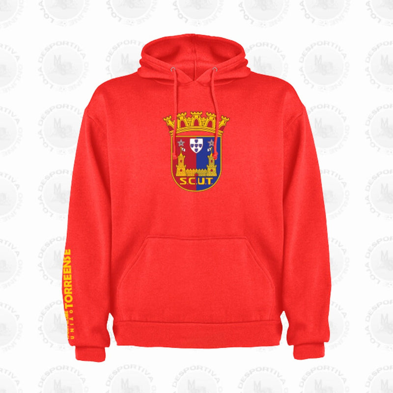 Torreense - Sweat-shirt com capuz - Vermelha