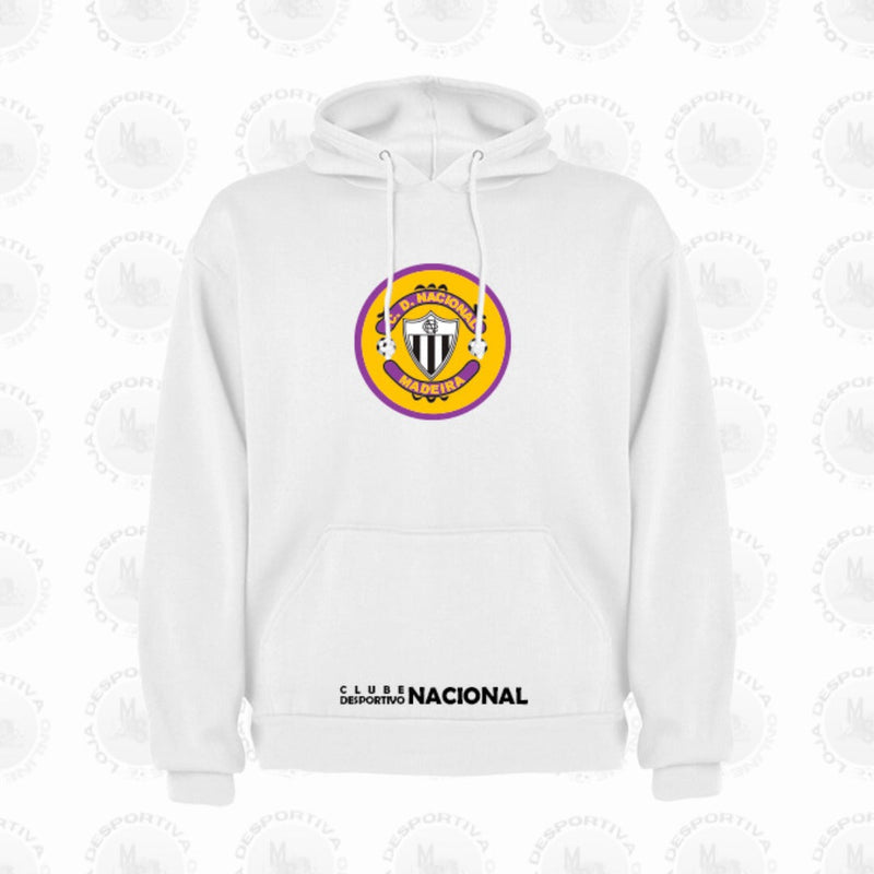 Nacional - Sweat-shirt com capuz - Branca