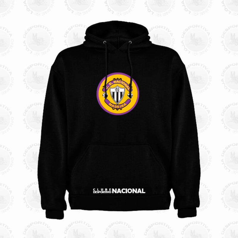 Nacional - Sweat-shirt com capuz - Preta