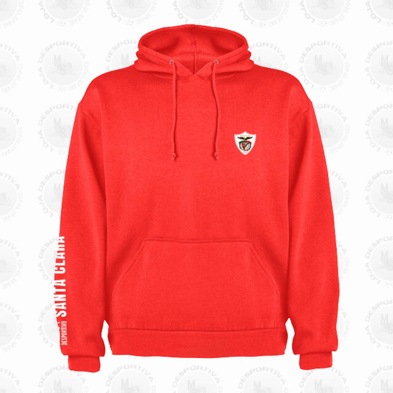 Santa Clara - Sweat-shirt com capuz - Vermelha