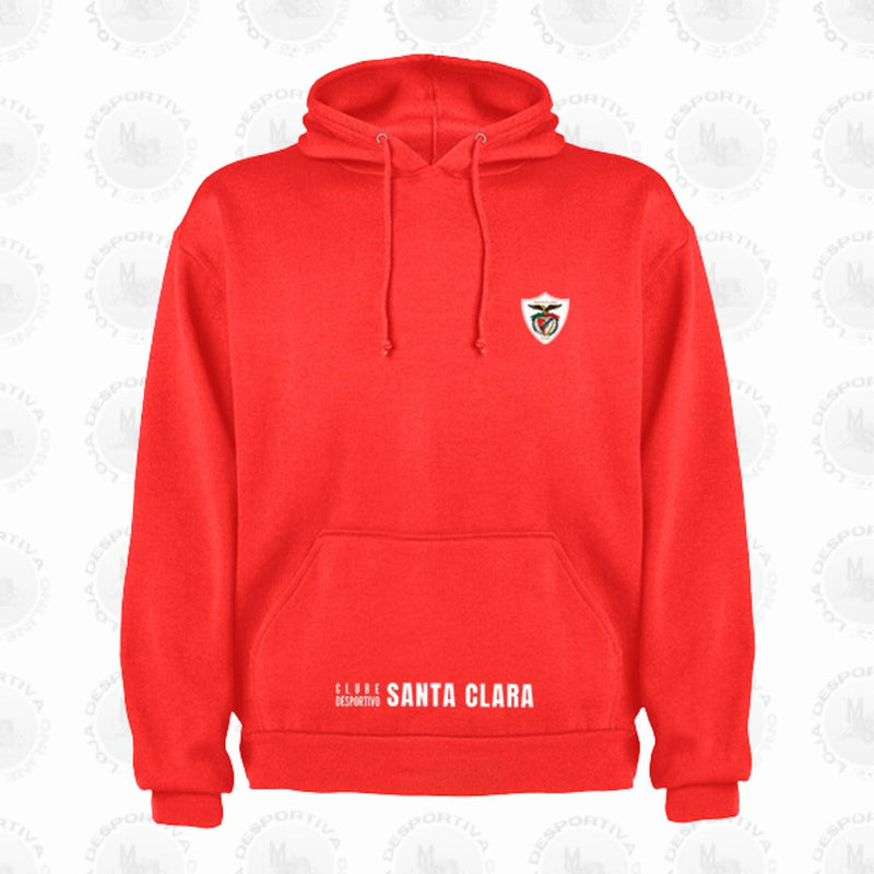 Santa Clara - Sweat-shirt com capuz - Vermelha