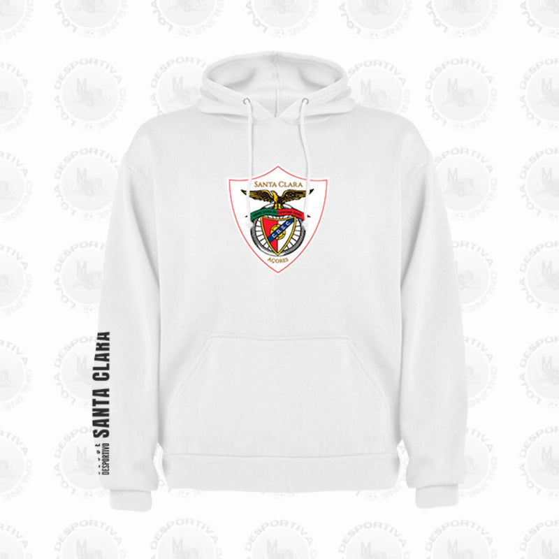 Santa Clara - Sweat-shirt com capuz - Branca