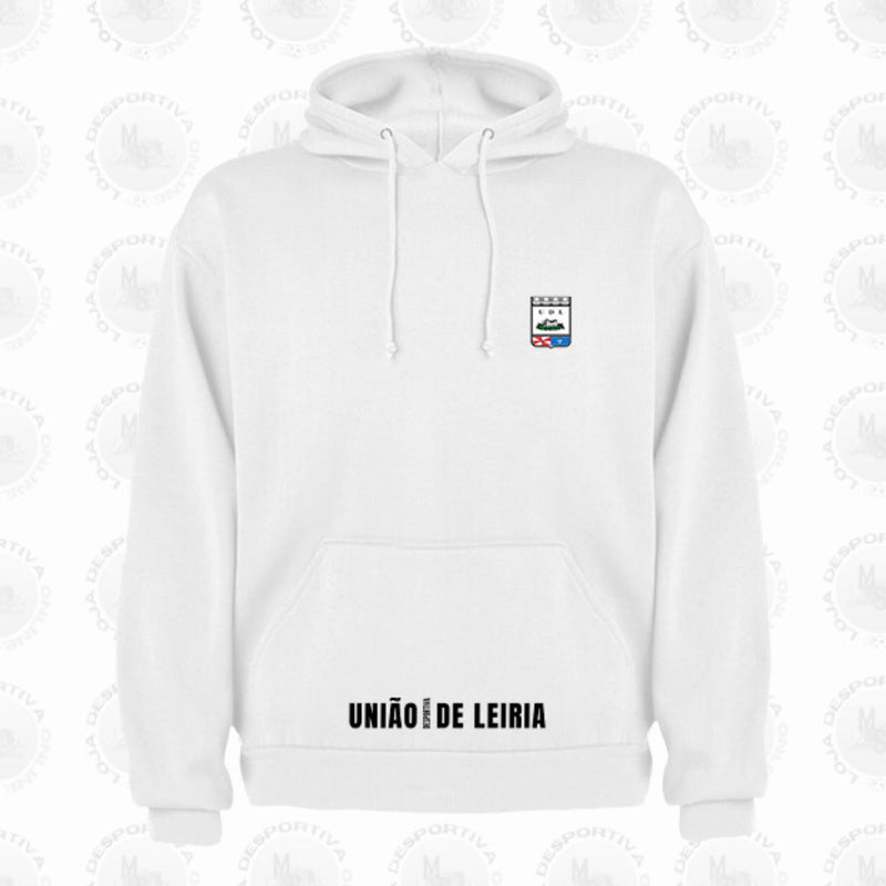 União de Leiria - Sweat-shirt com capuz - Branca