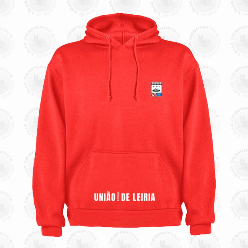 União de Leiria - Sweat-shirt com capuz - Vermelha