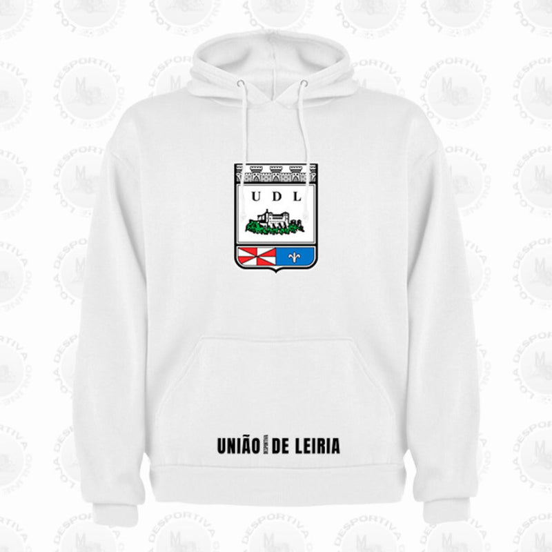 União de Leiria - Sweat-shirt com capuz - Branca