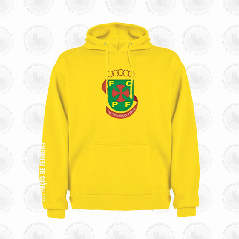 Paços de Ferreira - Sweat-shirt com capuz - Amarela