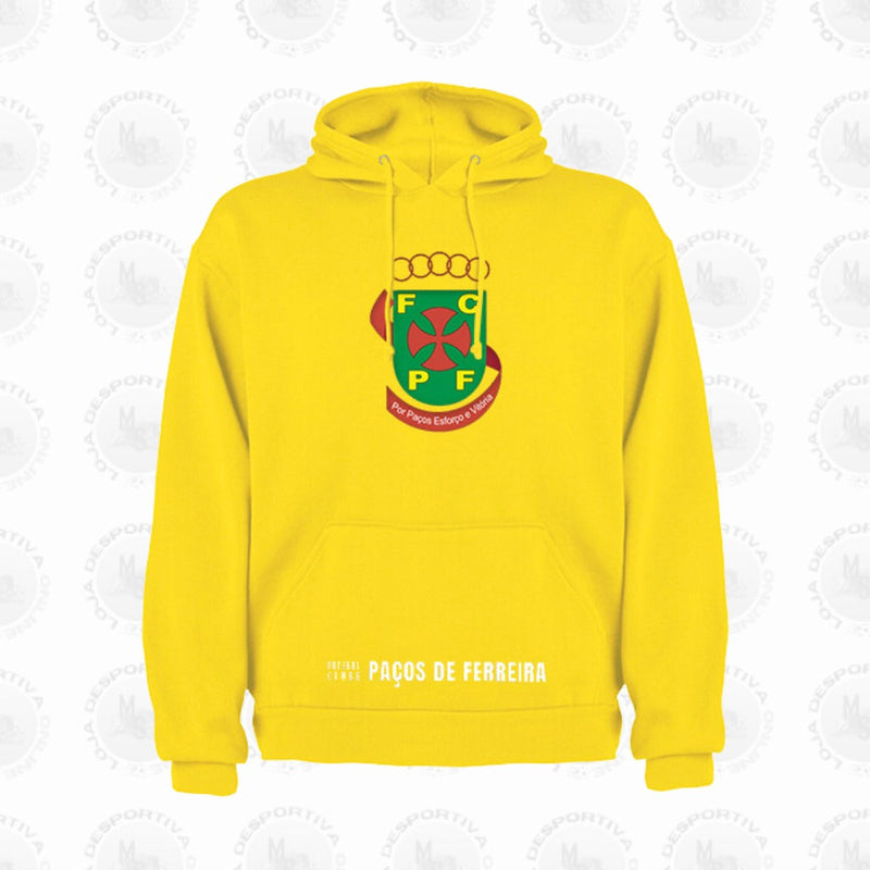 Paços de Ferreira - Sweat-shirt com capuz - Amarela