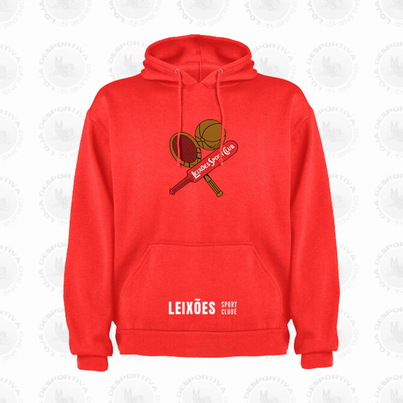 Leixões - Sweat-shirt com capuz - Vermelha