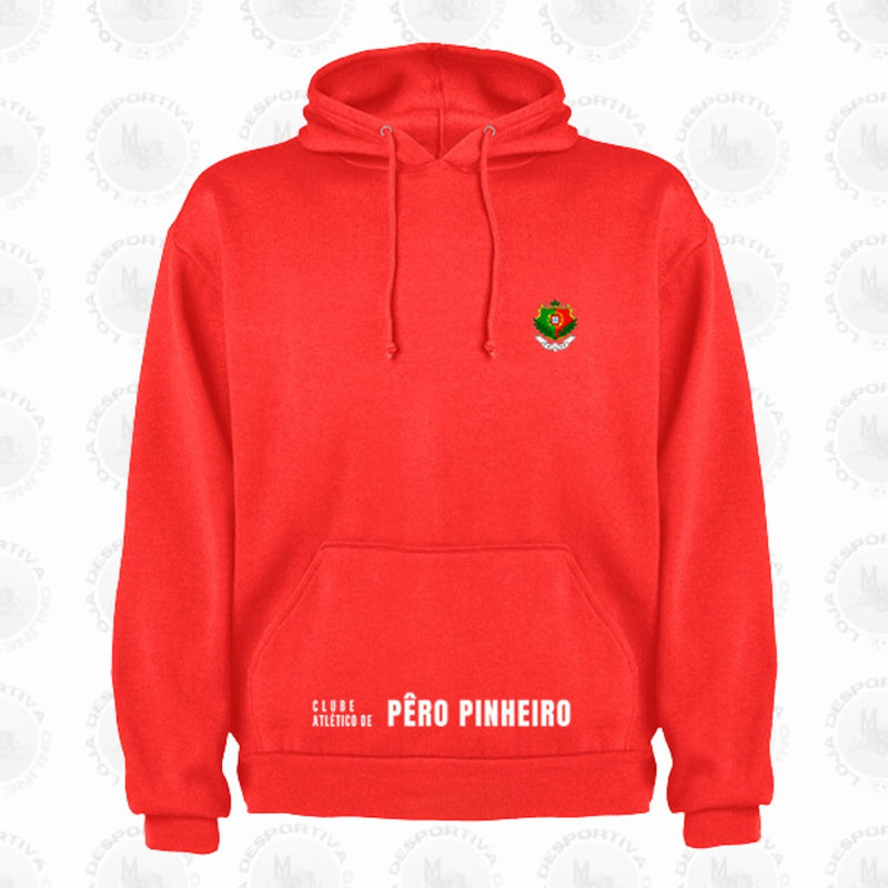 Pêro Pinheiro - Sweat-shirt com capuz - Vermelha