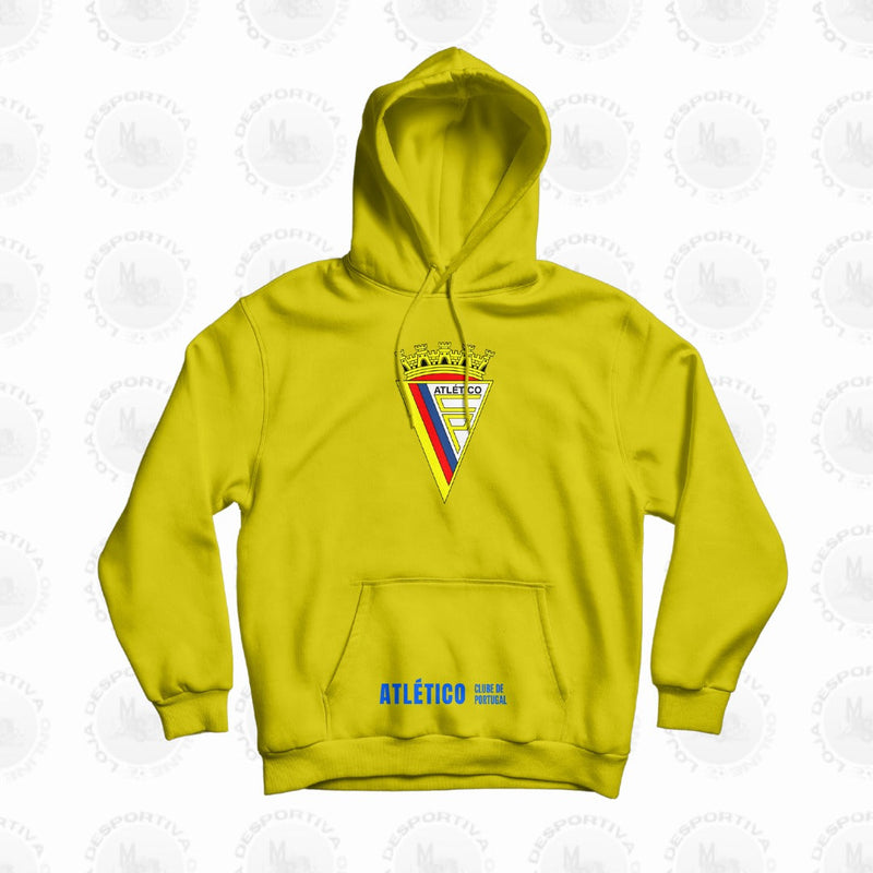 Atlético - Sweat-shirt com capuz - Amarela