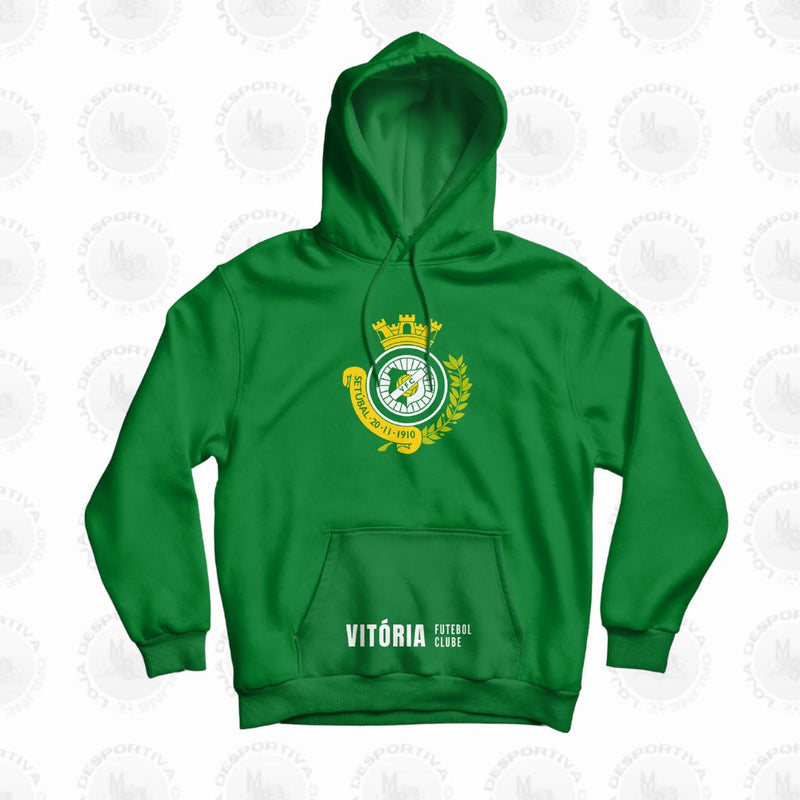 Vitória - Sweat-shirt com capuz - Verde