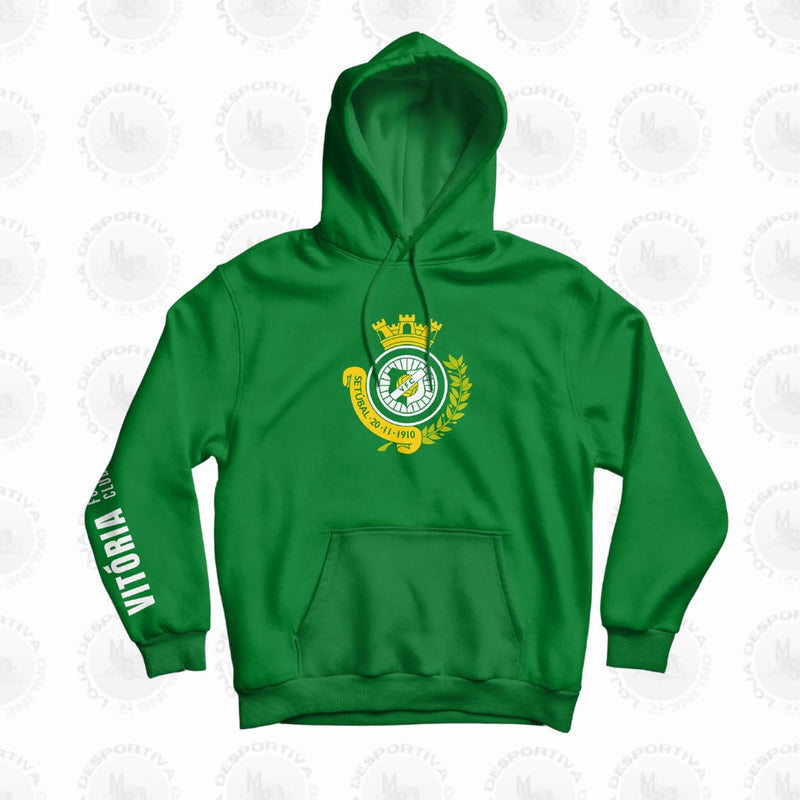 Vitória - Sweat-shirt com capuz - Verde