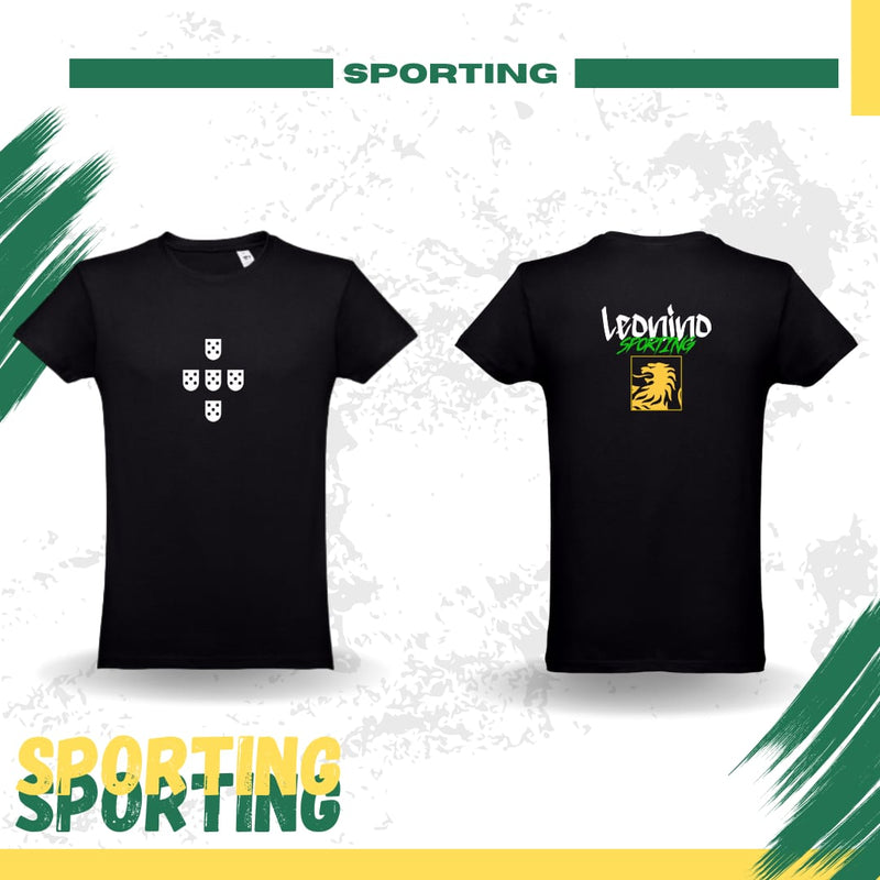 Sporting - T-shirt Preta