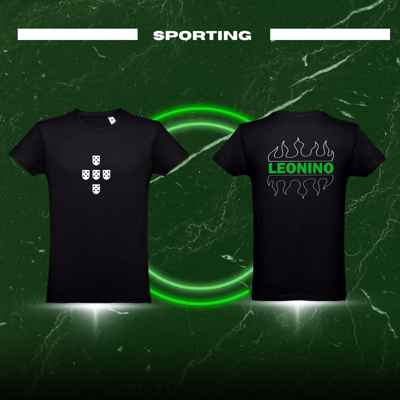 Sporting - T-shirt Preta