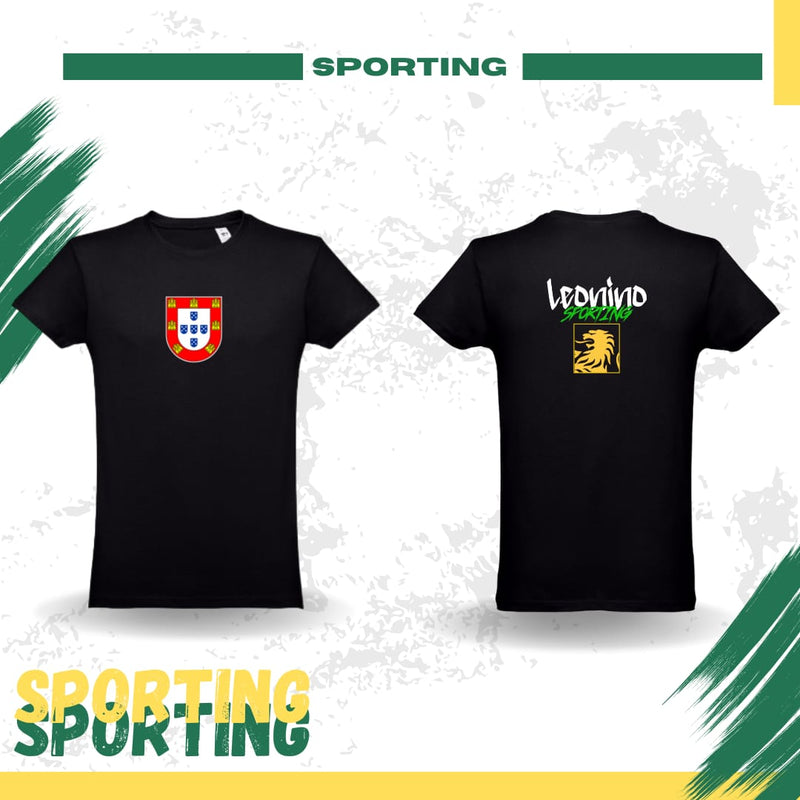 Sporting - T-shirt Preta