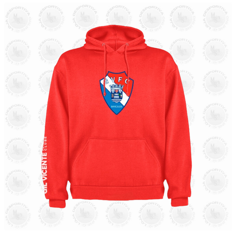 Gil Vicente - Sweat-shirt com capuz - Vermelha