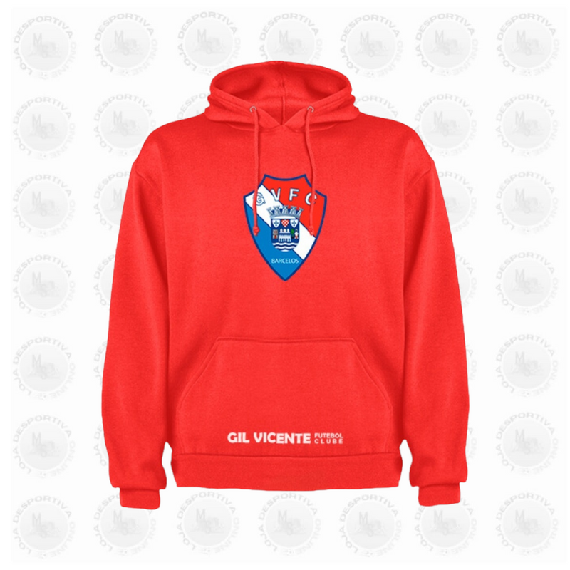 Gil Vicente - Sweat-shirt com capuz - Vermelha