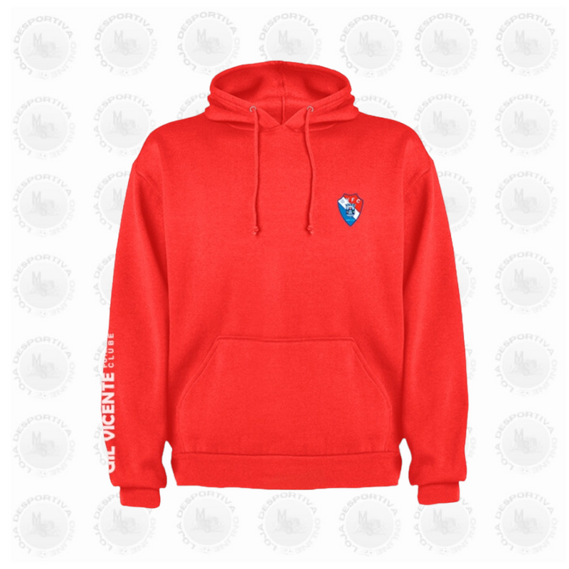 Gil Vicente - Sweat-shirt com capuz - Vermelha