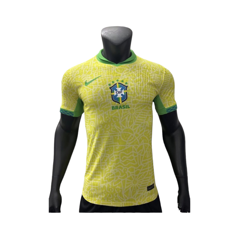 Brasil - Camisola Principal - Versão Jogador (LER DESCRIÇÃO) 24/25