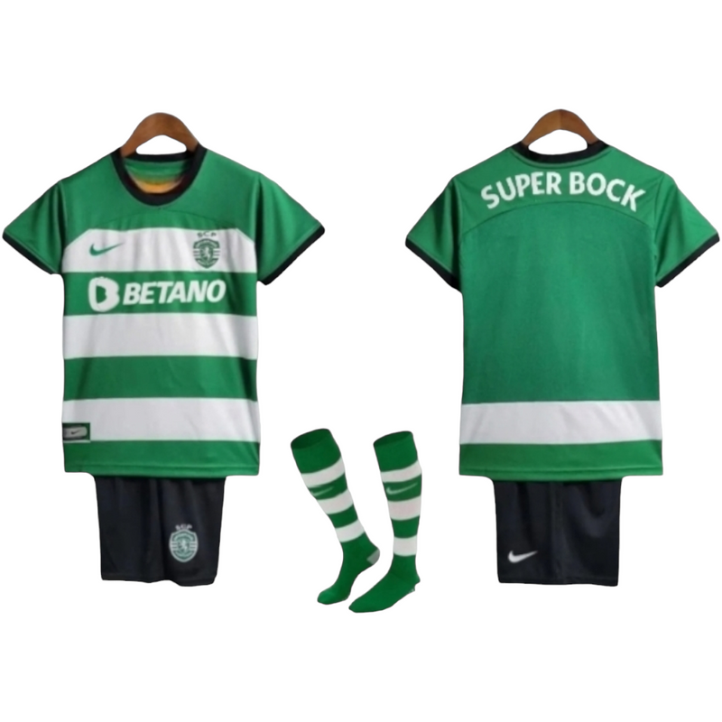 Sporting - Kit Principal Criança e Adulto 23/24