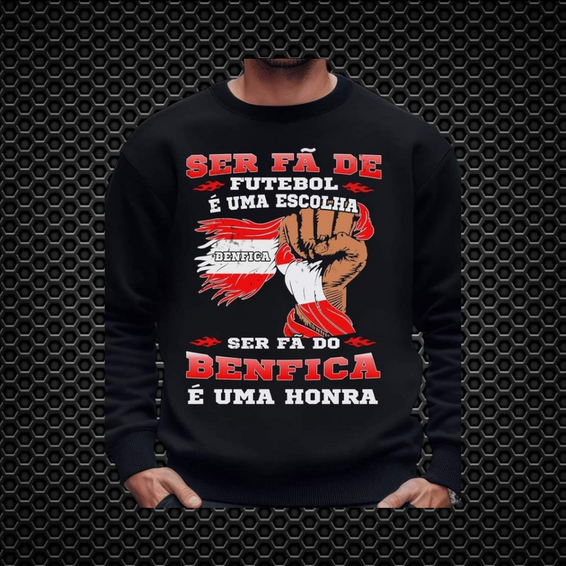 Benfica - Sweat-shirt - Preta