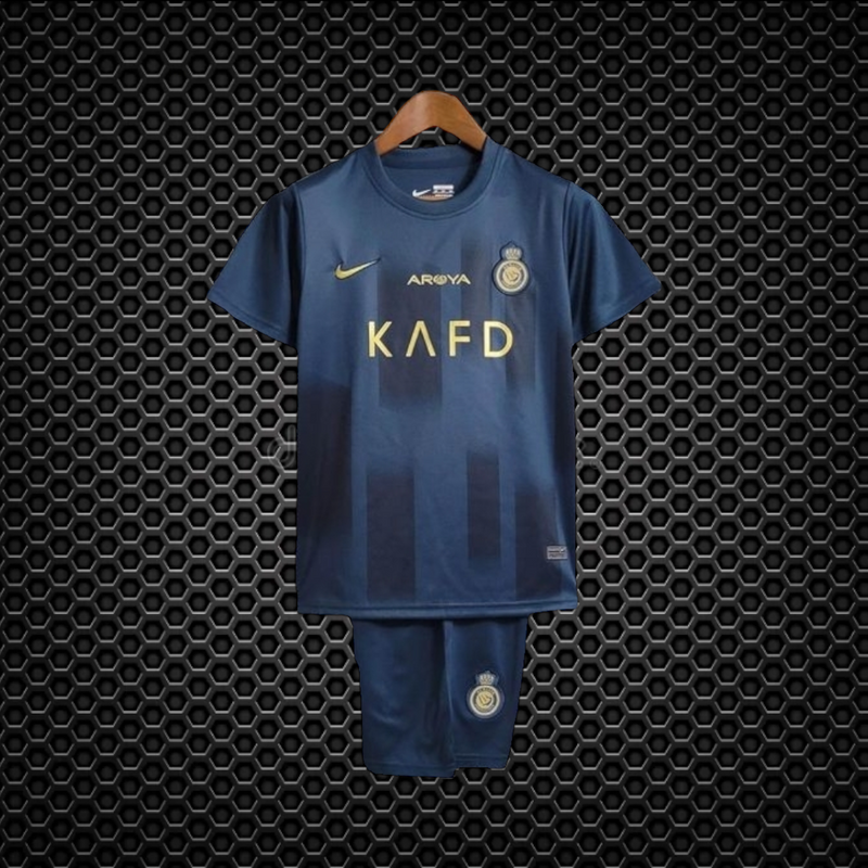 Al Nassr - Kit Alternativo Criança e Adulto 23/24