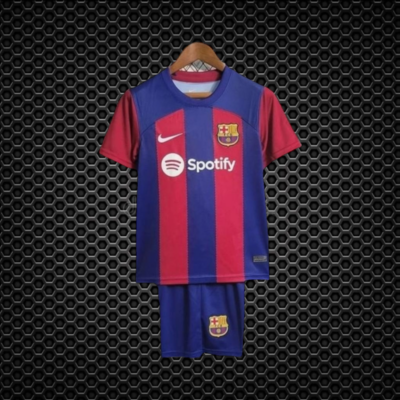 Barcelona - Kit Principal Criança e Adulto 23/24