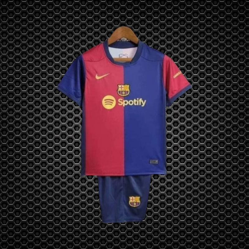 Barcelona - Kit Principal Criança e Adulto 24/25