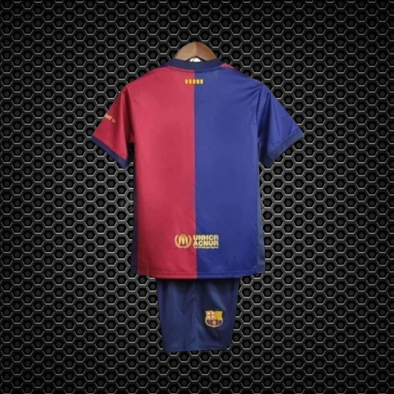 Barcelona - Kit Principal Criança e Adulto 24/25