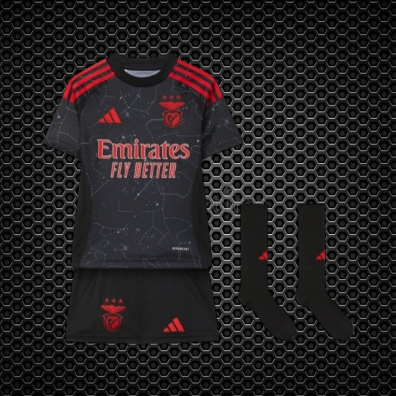 Benfica - Kit Alternativo Criança e Adulto 24/25