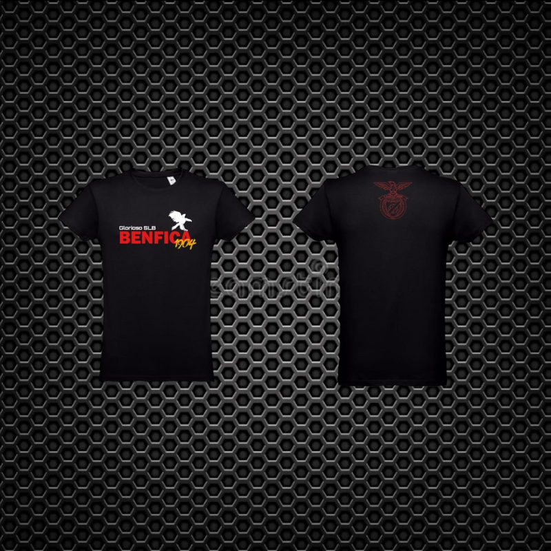 Benfica - T-shirt Preta