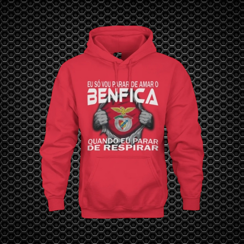 Benfica - Sweat - Shirt com capuz - Vermelha