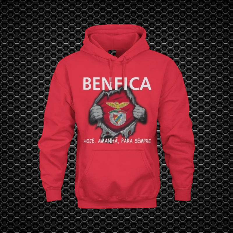 Benfica - Sweat - Shirt com capuz - Vermelha