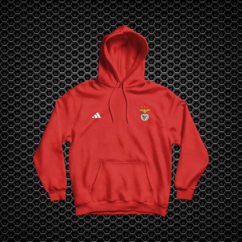 Benfica - Sweat-shirt com capuz - Vermelha