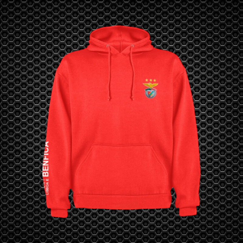 Benfica - Sweat-shirt com capuz - Vermelha