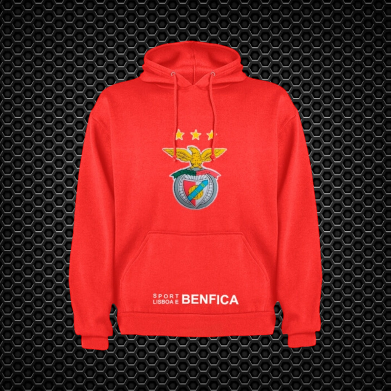 Benfica - Sweat-shirt com capuz - Vermelha