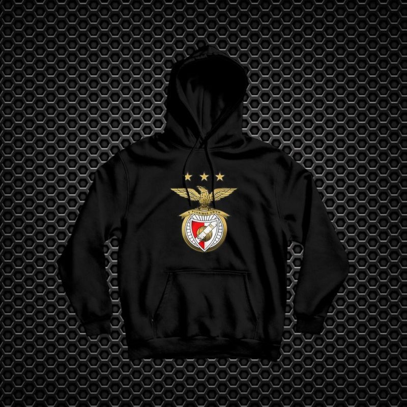 Benfica - Sweat - Shirt com capuz - Preta